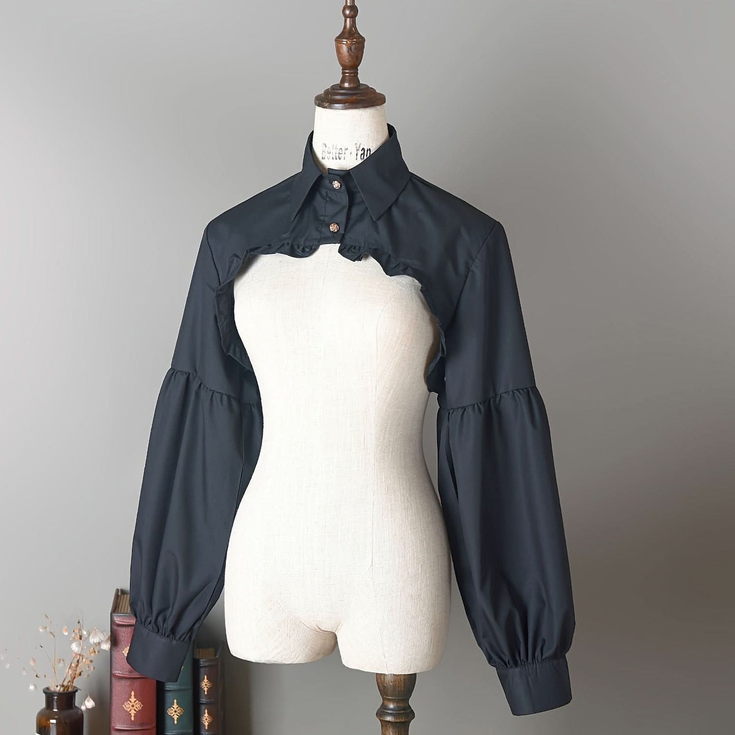 Detachable Faux Collar Shawl for Women