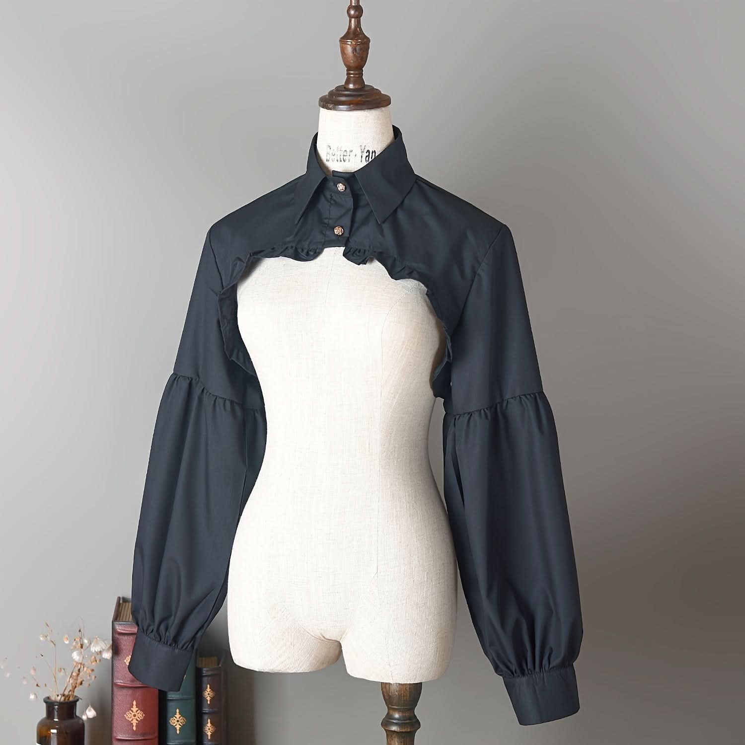 Detachable Faux Collar Shawl for Women