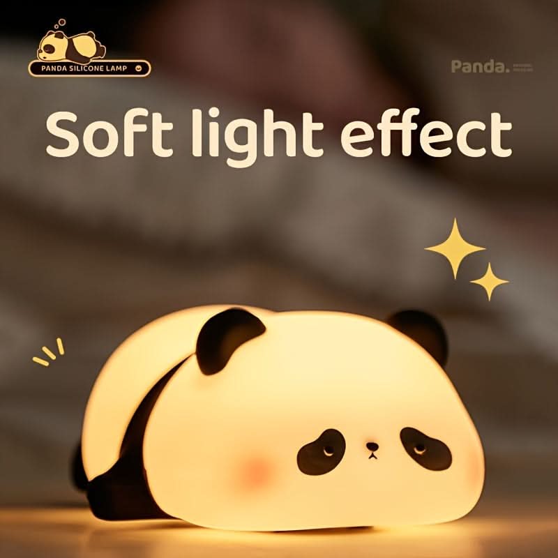 Silicone Pat Lamp - LED Bedside Night Light with Charging Function