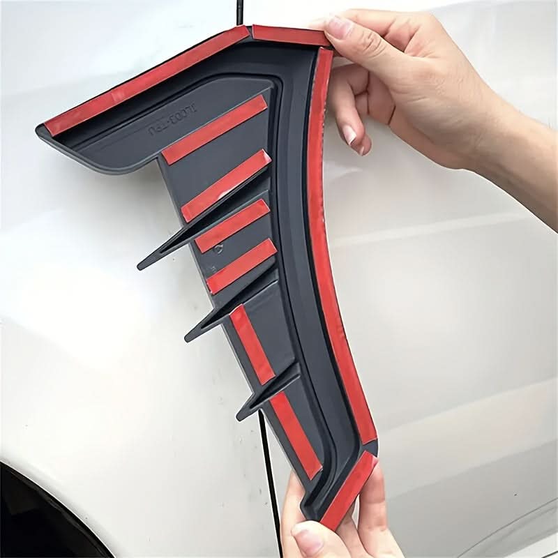 Universal Car Fender Decorative Stickers – High-Gloss Resin Side Vent Labels