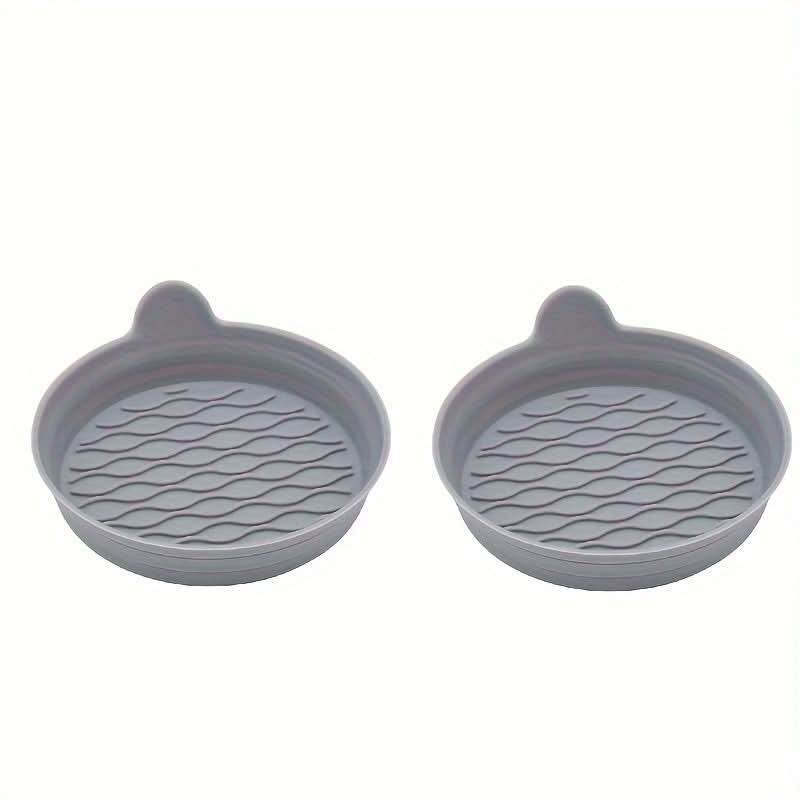 Silicone Car Coaster Set - Spill-Proof, Durable