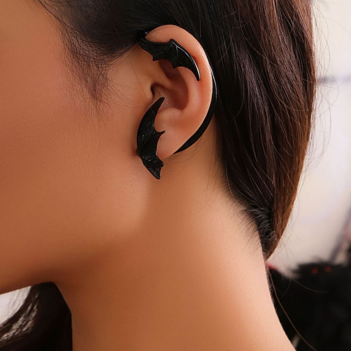 Punk Bat Wing Alloy Ear Cuff