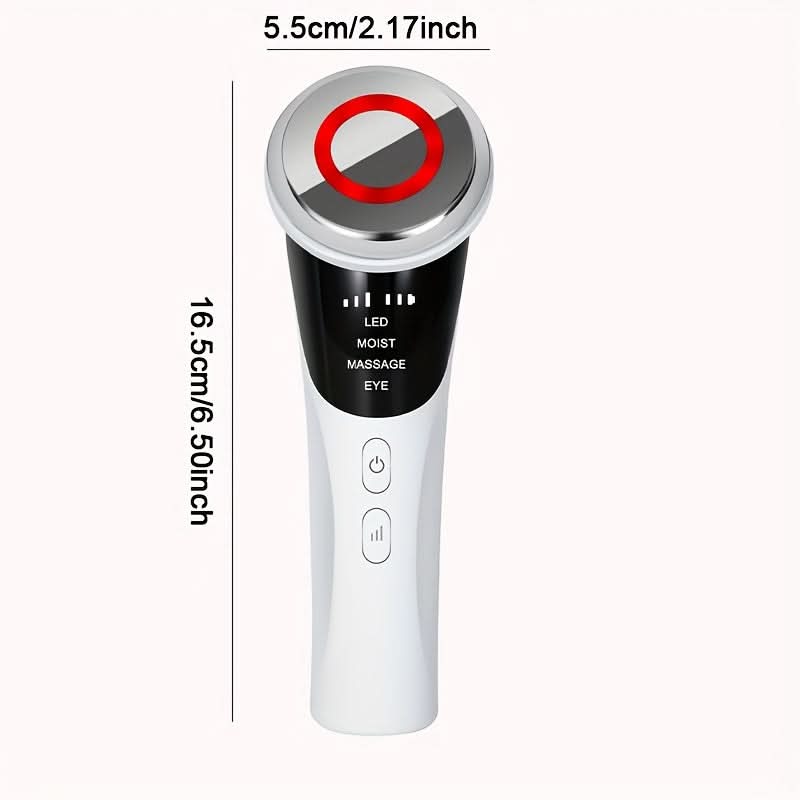 Rechargeable Face & Neck Massager – 4-Color, USB Charging