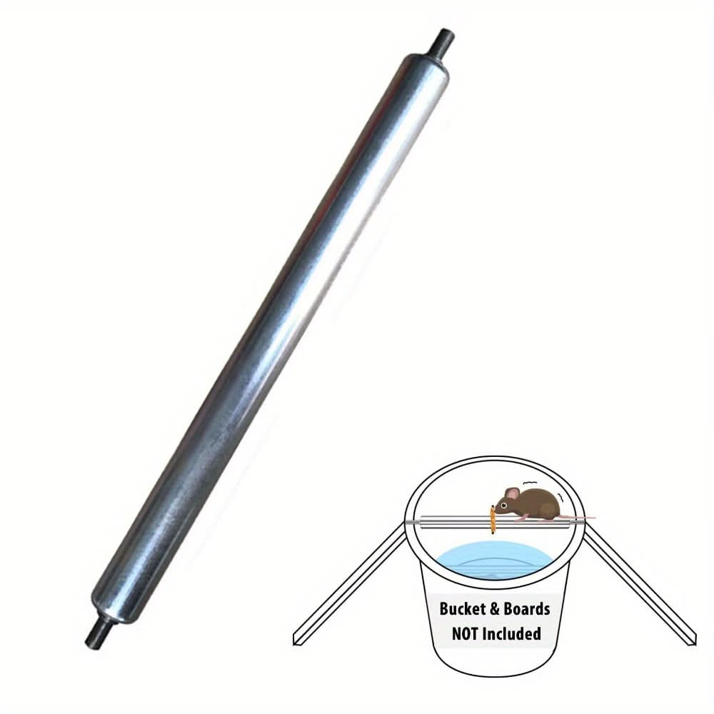 Stainless Steel Roller Mouse Trap – Reusable, No Electricity, Easy Installation