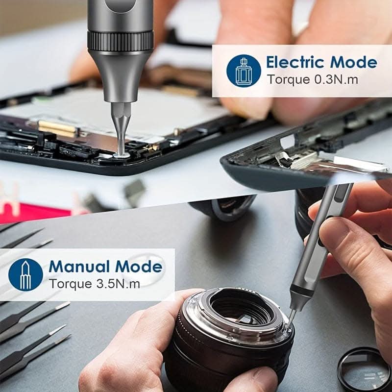 Precision Electric Screwdriver Set