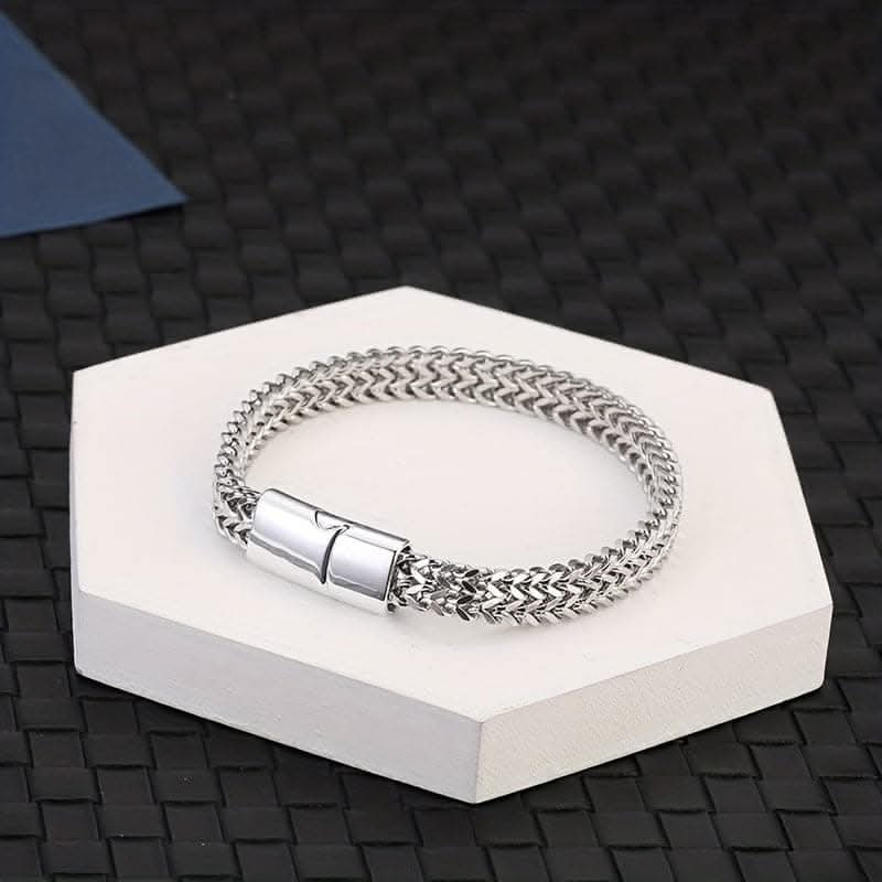 Premium Stainless Steel Braided Bracelet