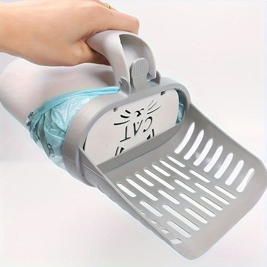 Cat Litter Scoop with Bag Holder