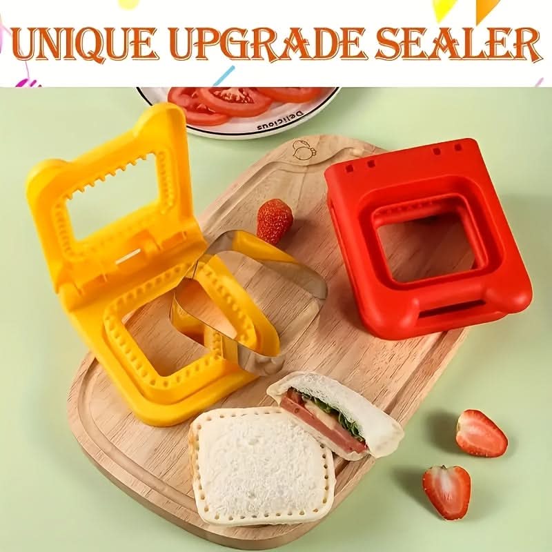 Square Sandwich Cutter & Sealer – Easy Crust Remover