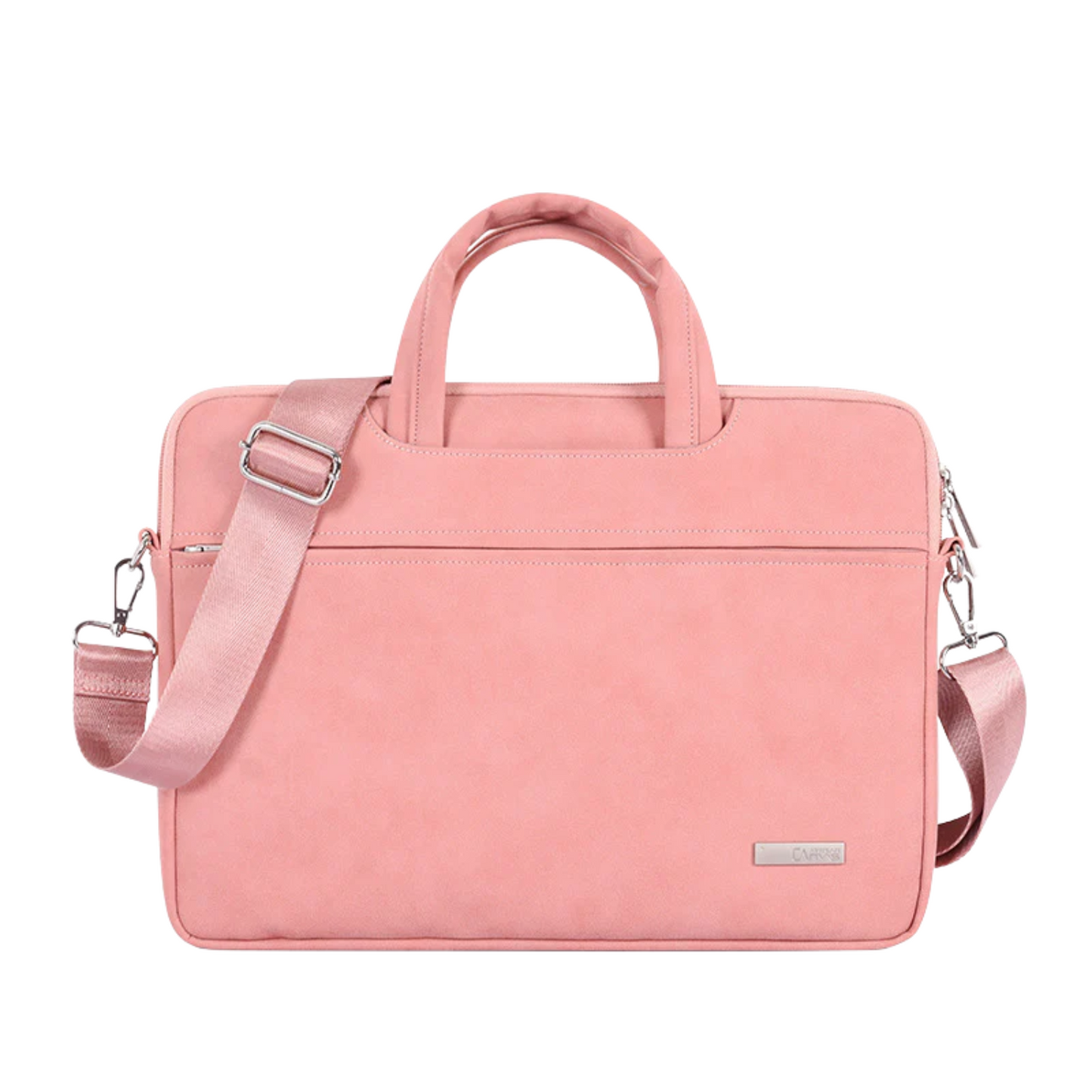 Waterproof PU Laptop Bag 13"–15" – Durable Briefcase with Front Pocket
