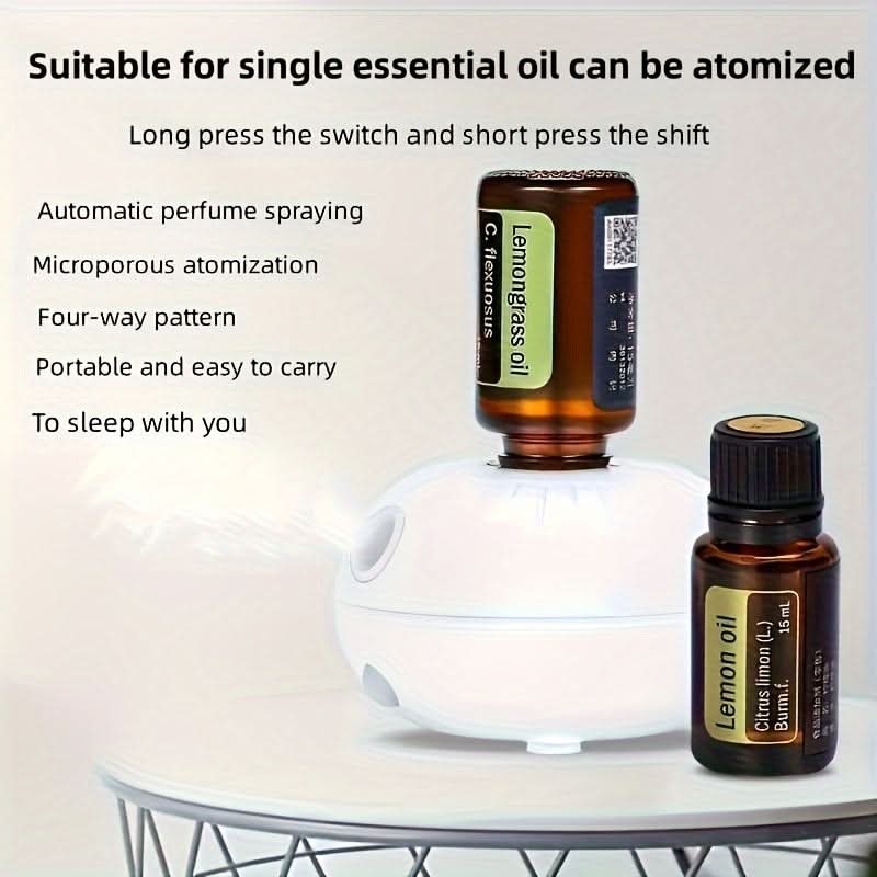 Wireless Mini Essential Oil Diffuser - Quiet & Portable