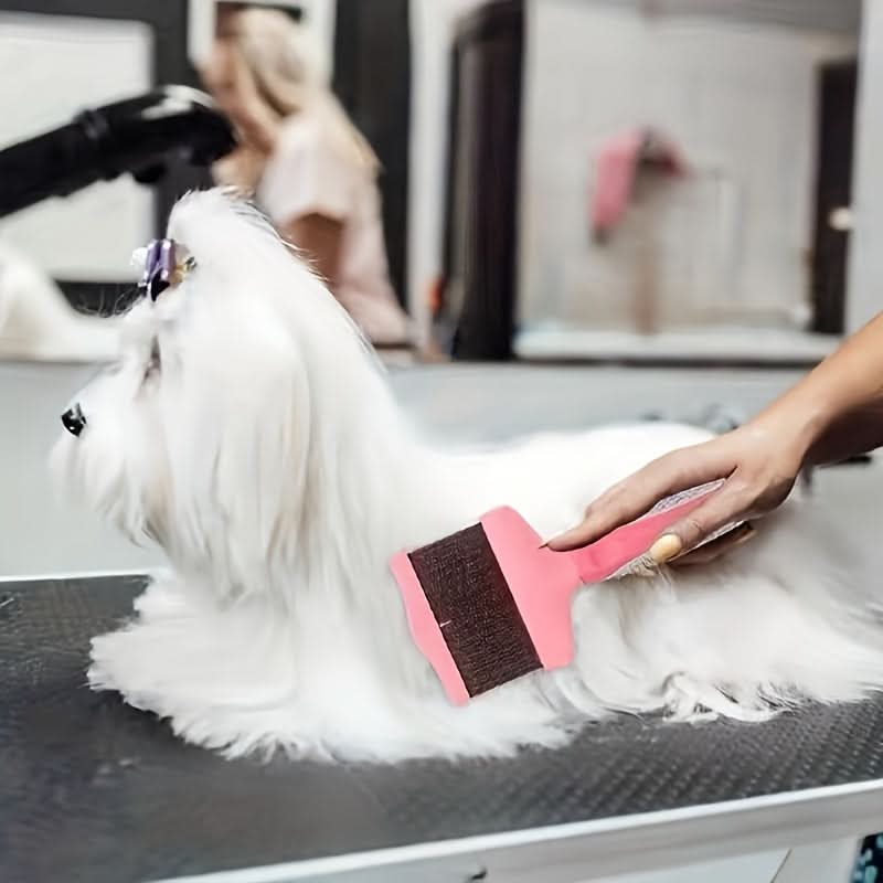 Double-Sided Dog Grooming Brush