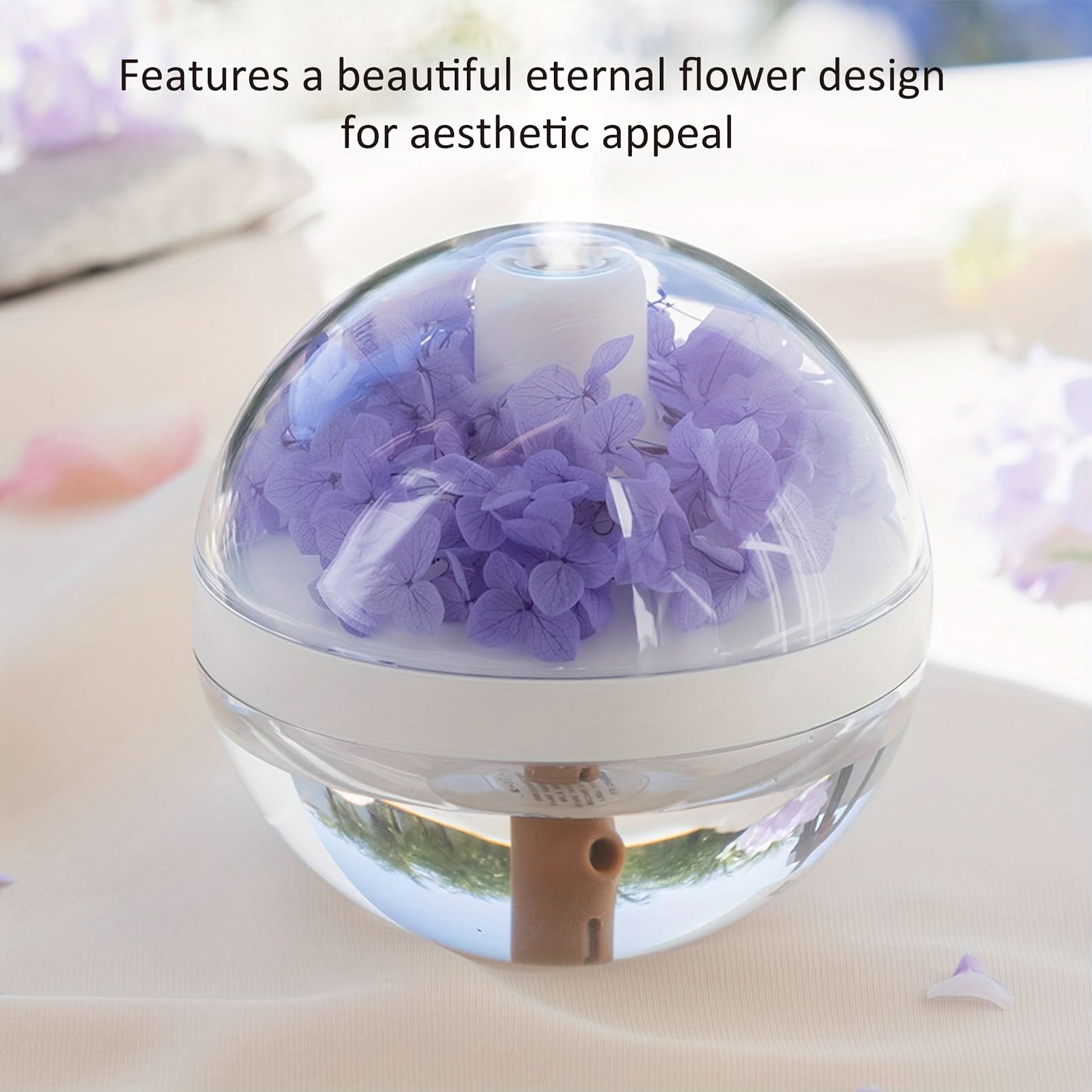 USB Portable Ultrasonic Air Humidifier with Night Light