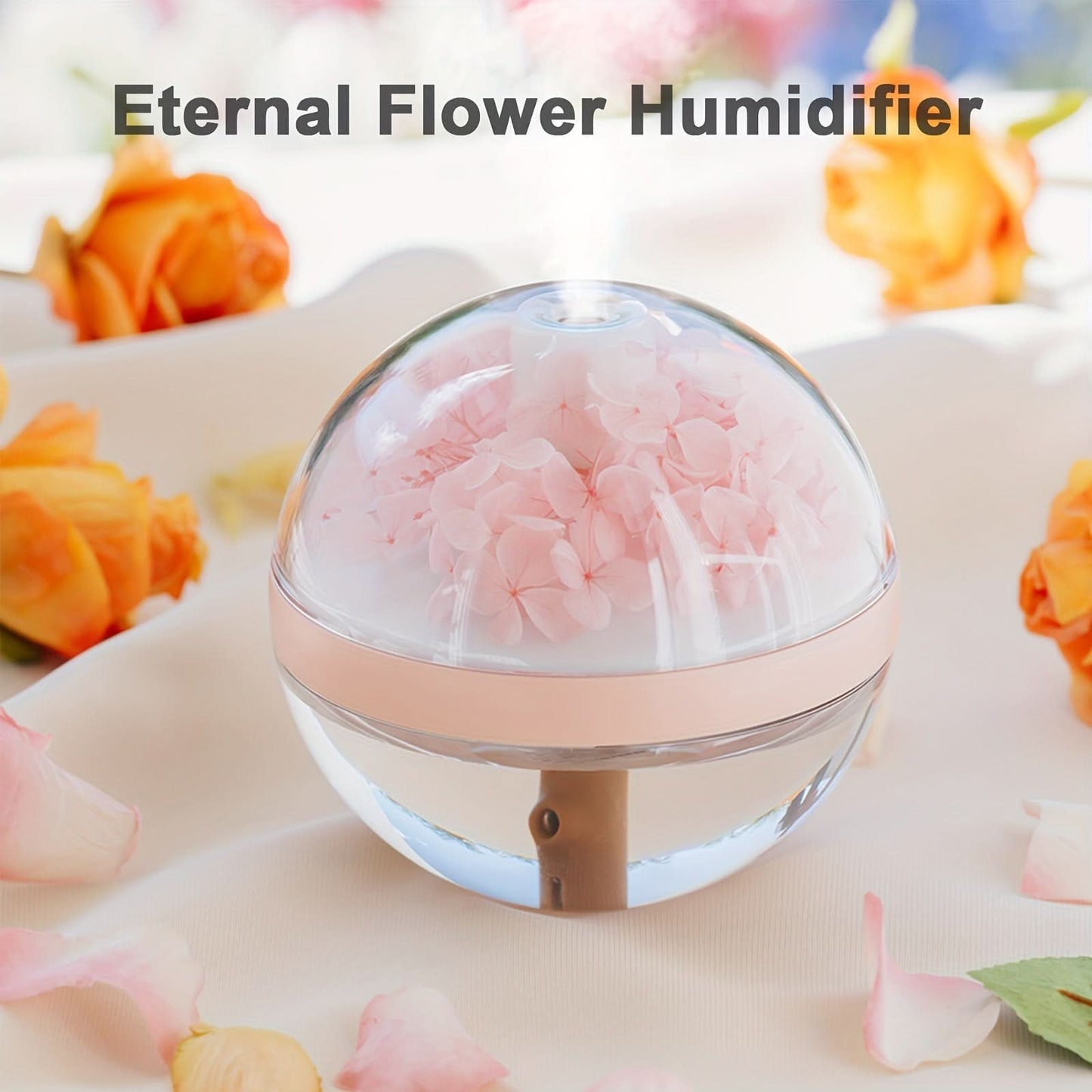 USB Portable Ultrasonic Air Humidifier with Night Light