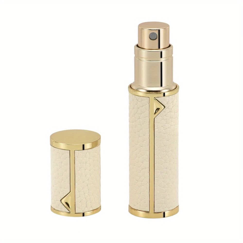 5ml Refillable Leather Perfume Atomizer - Leak-Proof Travel Spray Bottle