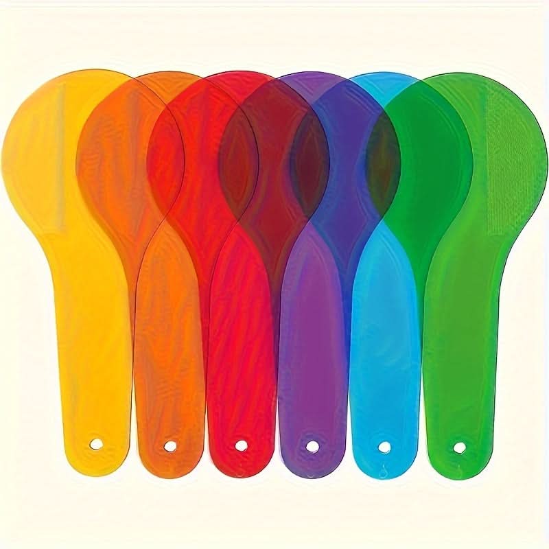 6-Piece Color Recognition Puzzle Set – Optical Recognition Science Toy for Kids