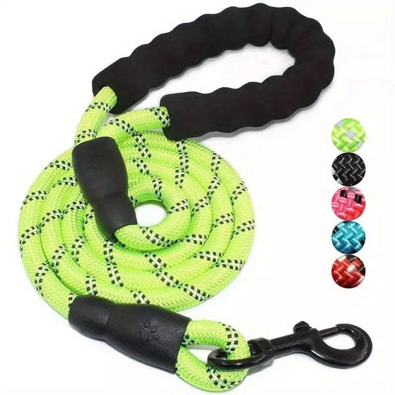 Reflective Dog Leash with Padded Comfort Grip