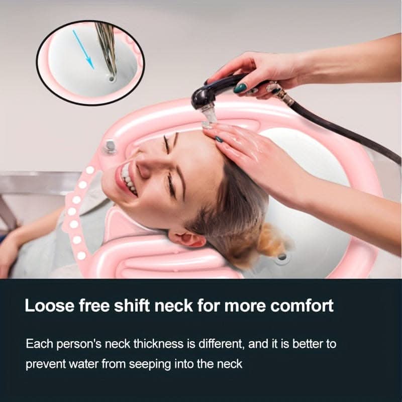 3-Piece Upward Shampoo Basin Set for Adults