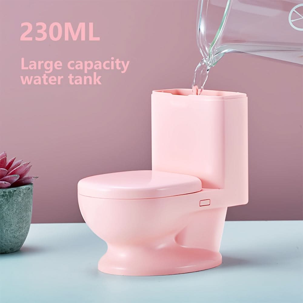 Novelty Toilet-Shaped USB Humidifier for Bedroom