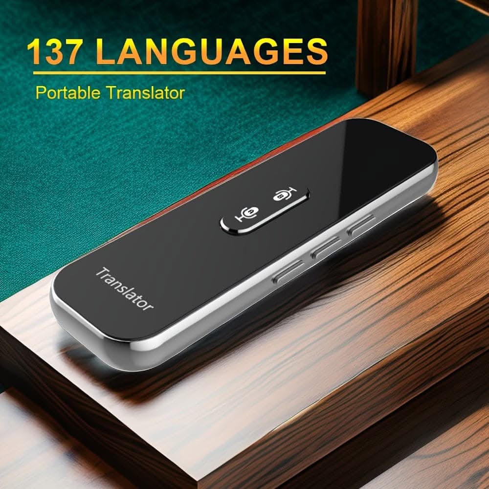 137-Language Smart Voice Translator for Travel
