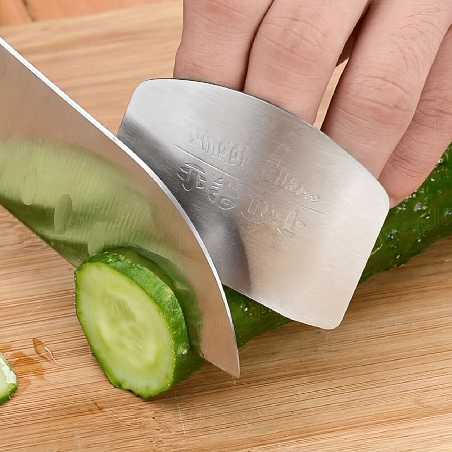 Stainless Steel Vegetable Slicer with Hand Guard
