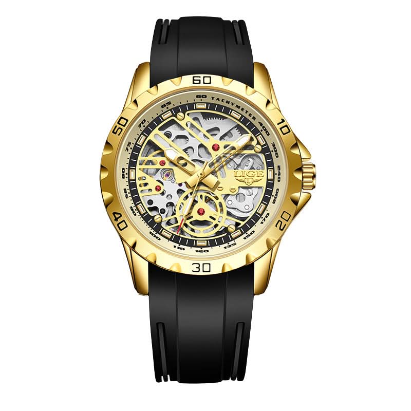 Men's Mechanical Watch - Large Dial, HD Luminous Display