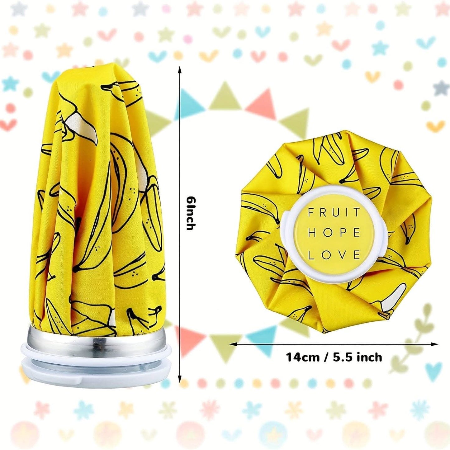 Reusable Hot & Cold Ice Pack - Fruit Design