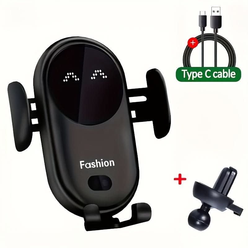 Smart Infrared Wireless Car Charger Mount
