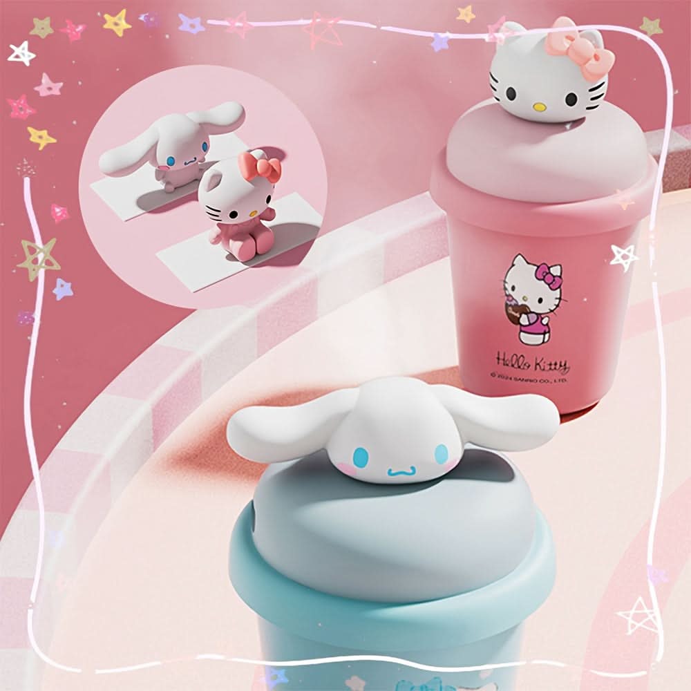 Sanrio Hello Kitty USB Mini Humidifier – Quiet, Portable, Night Light