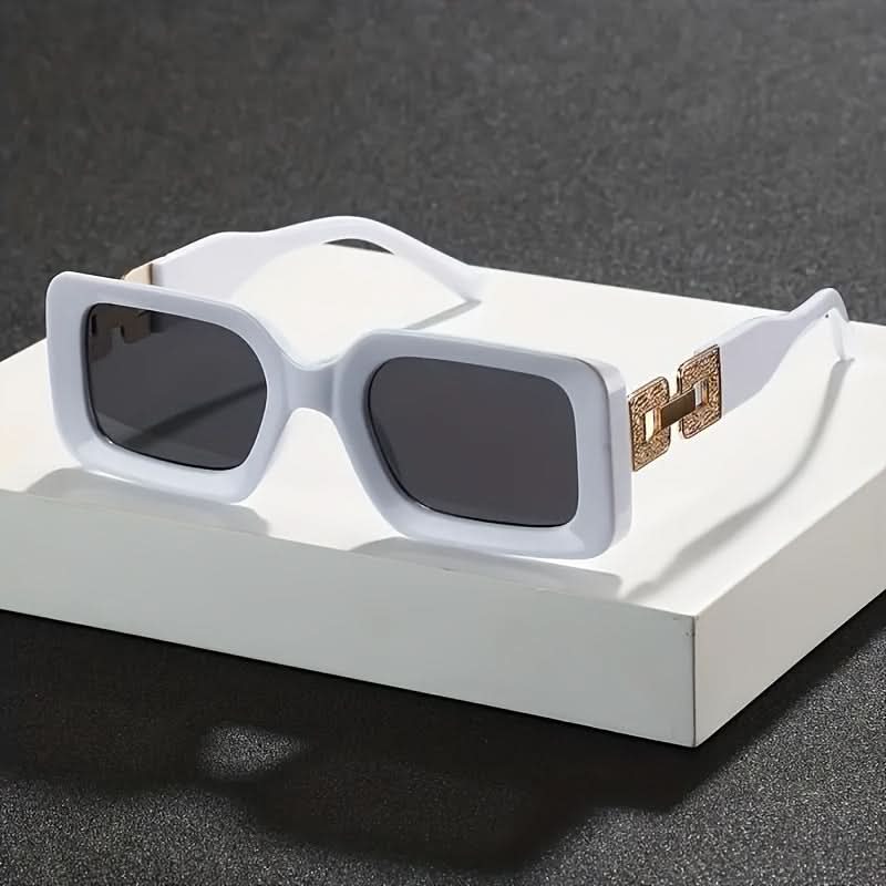 Vintage Square Anti-Glare Fashion Glasses for Men & Women - ENSARJOE Eyewear