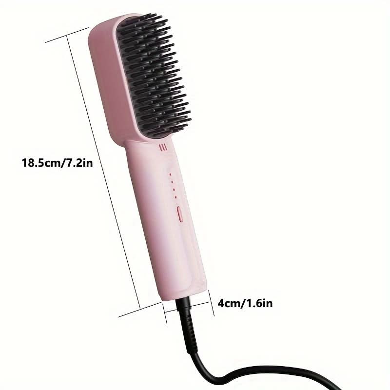 Ceramic Mini Hair Straightening Comb, 4 Temp Settings