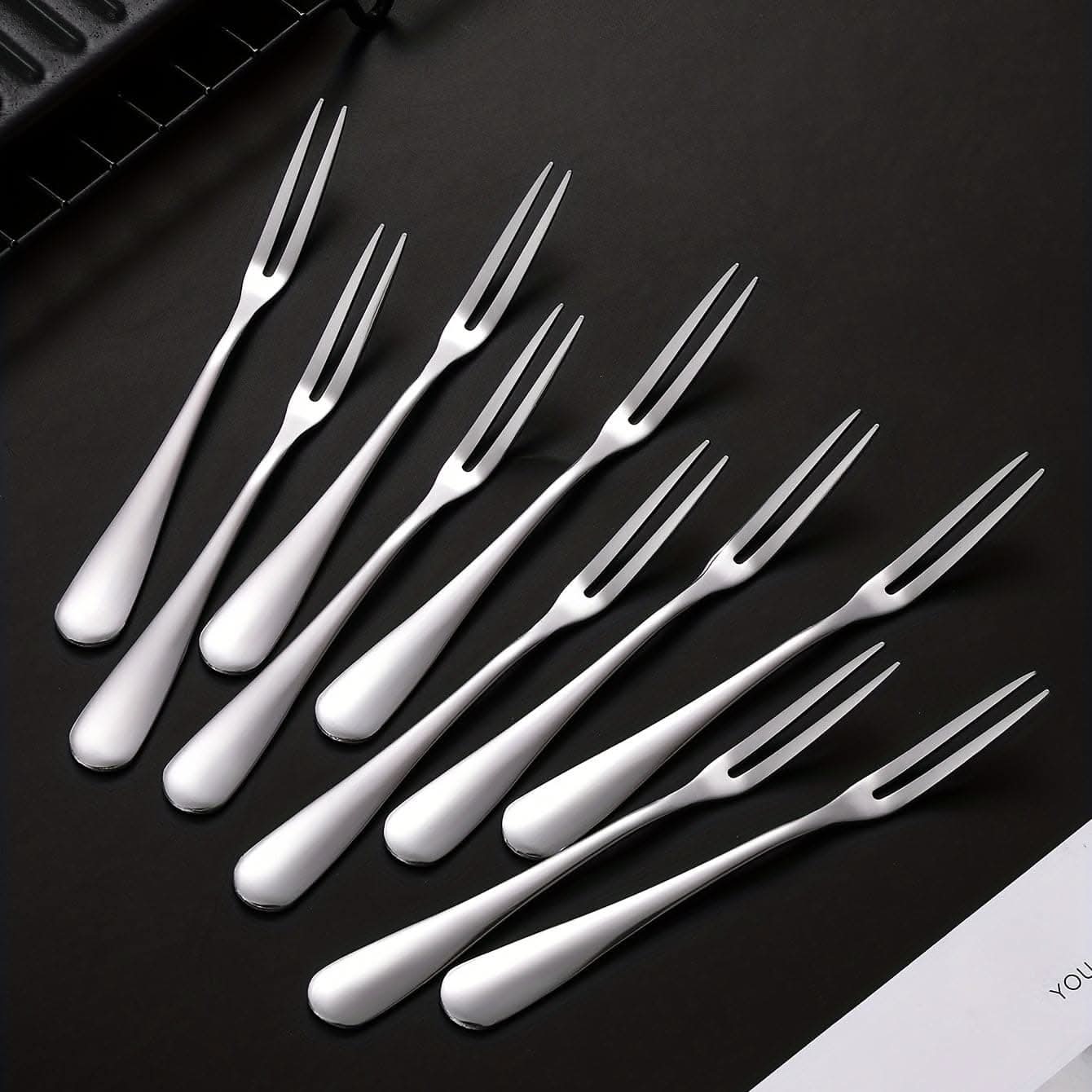10-Piece Stainless Steel Fork Set