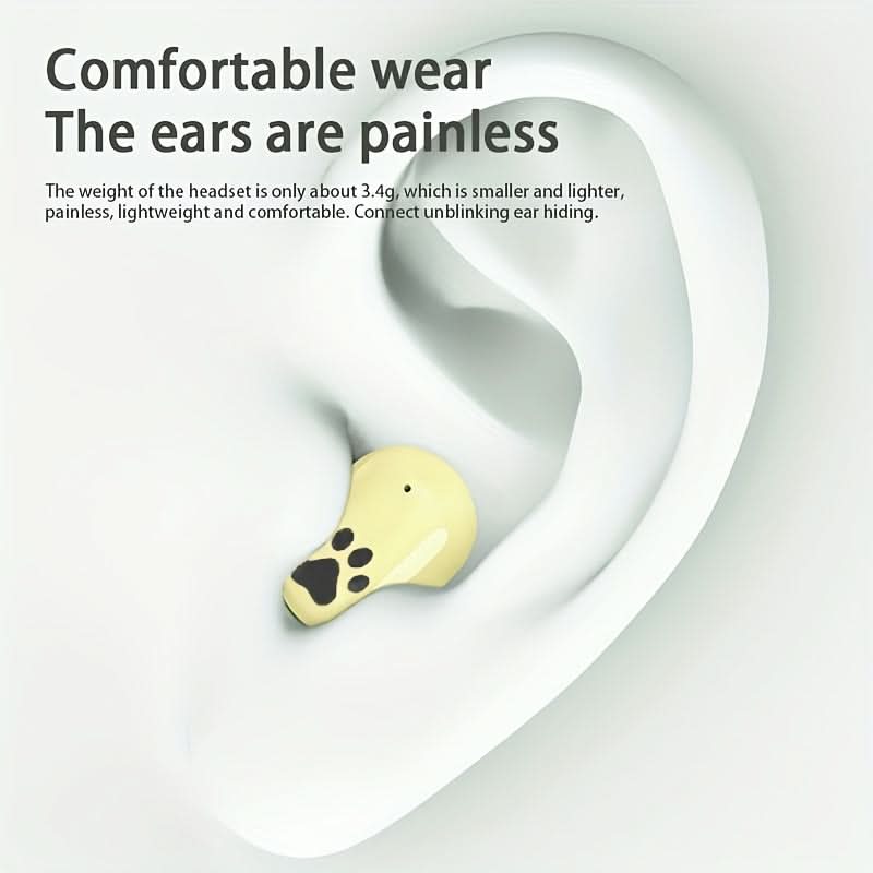 V5.3 Wireless Earbuds, LED Digital Display, HiFi Sound