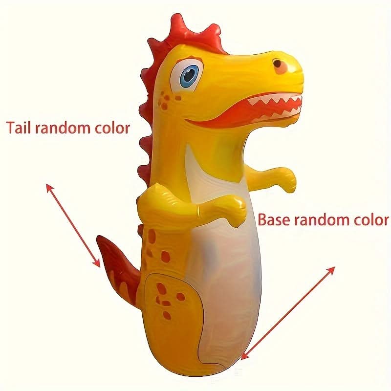 Durable PVC Dinosaur Inflatable Punching Bag for Kids – Outdoor Exercise & Fun Toy