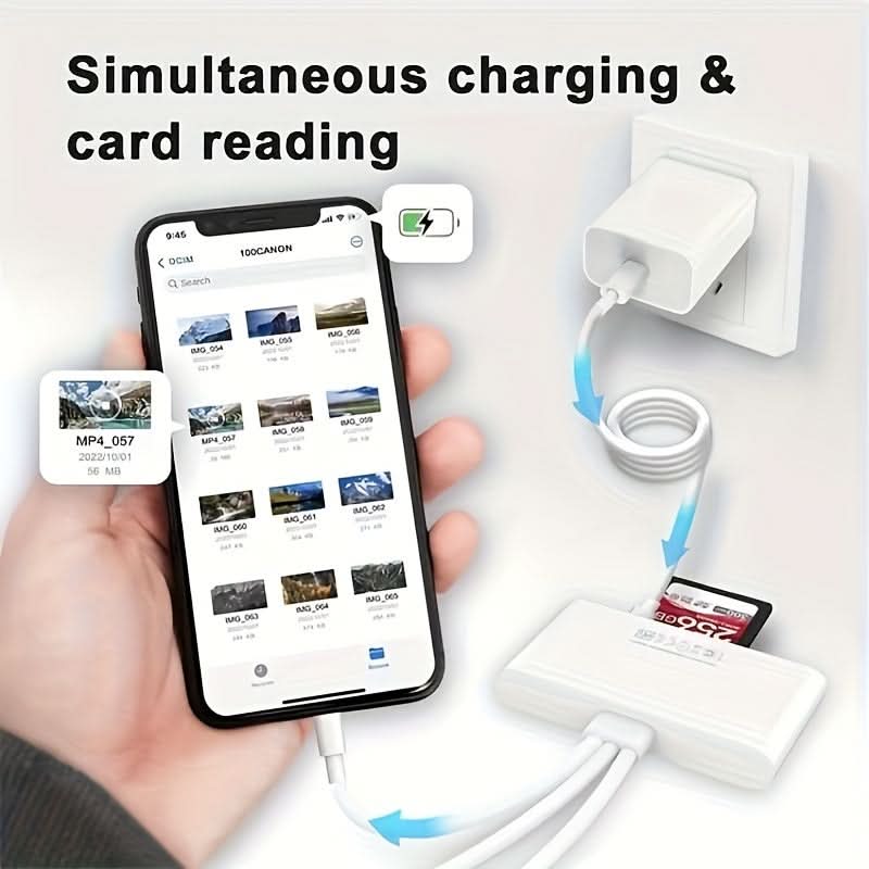 5-in-1 Ultra-Portable Multi-Card Reader Hub