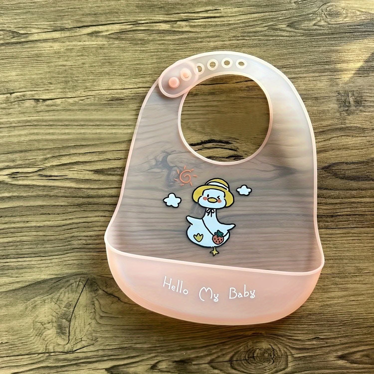 Super-Soft Ultra-Thin Silicone Baby Bibs - Highly Durable, Leakproof, Waterproof for Mess-Free Meals