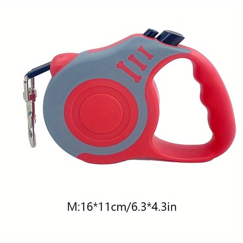 Heavy-Duty Retractable Dog Leash with Handle