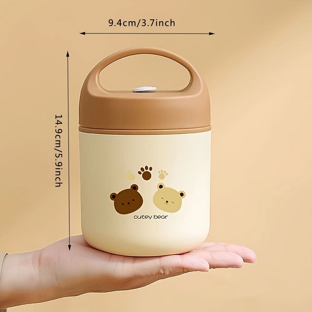 Bear Stainless Steel Insulated Lunch Box – Leak-Proof
