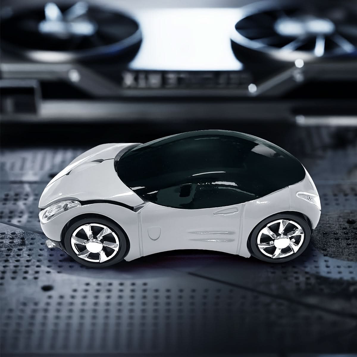 Mini Portable Wireless Ferrari Mouse for Laptop and Desktop – 2.4G USB