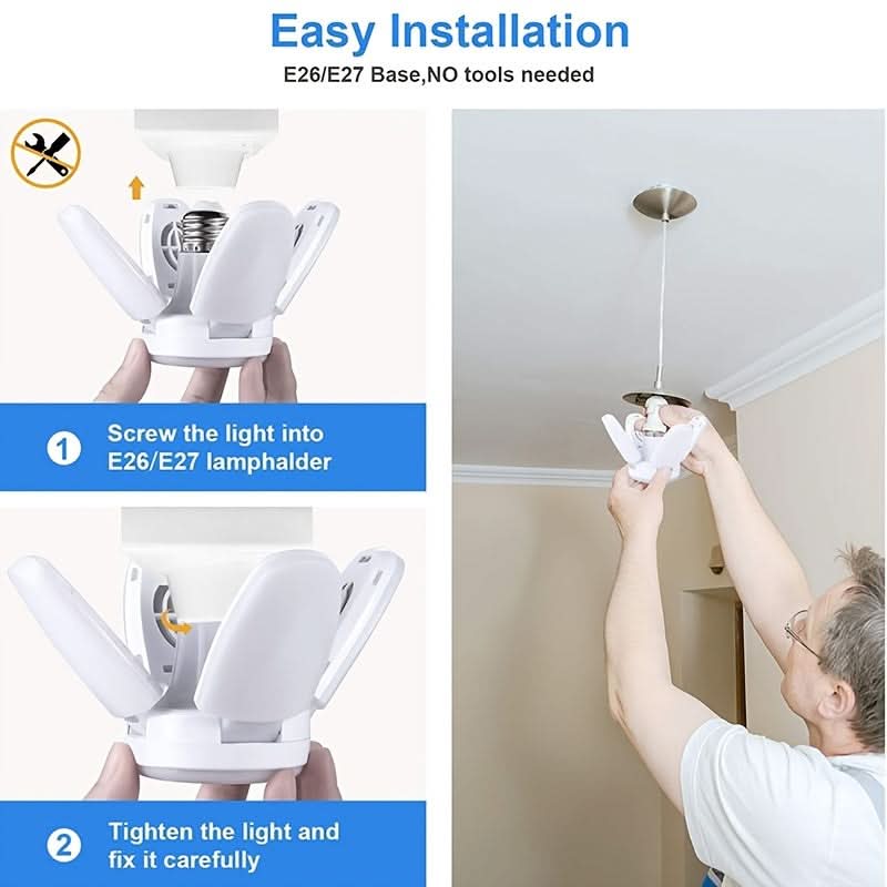 Adjustable LED Light Bulbs - 2-piece