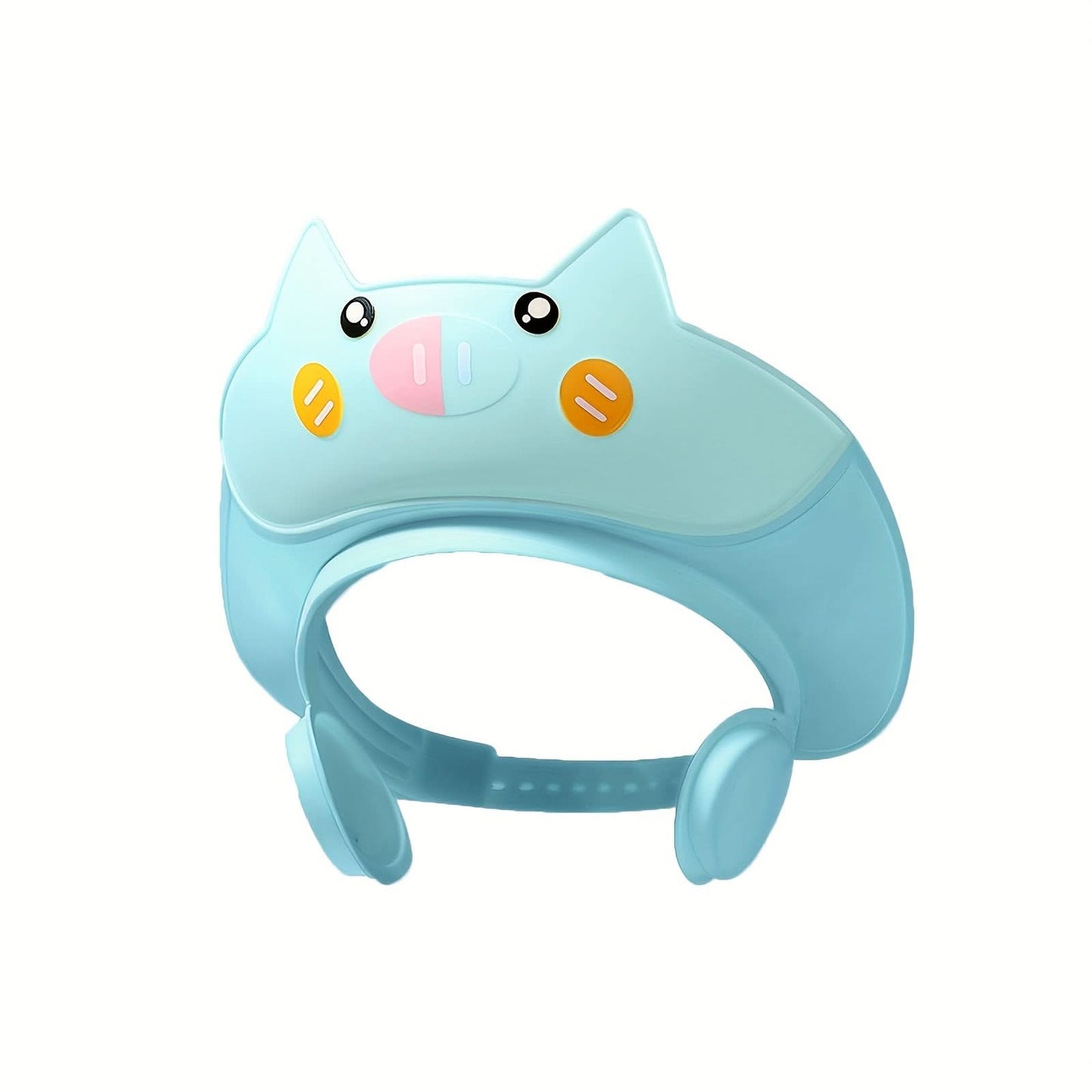 Baby Ear Protection Shampoo Cap - Cartoon Silicone Cap