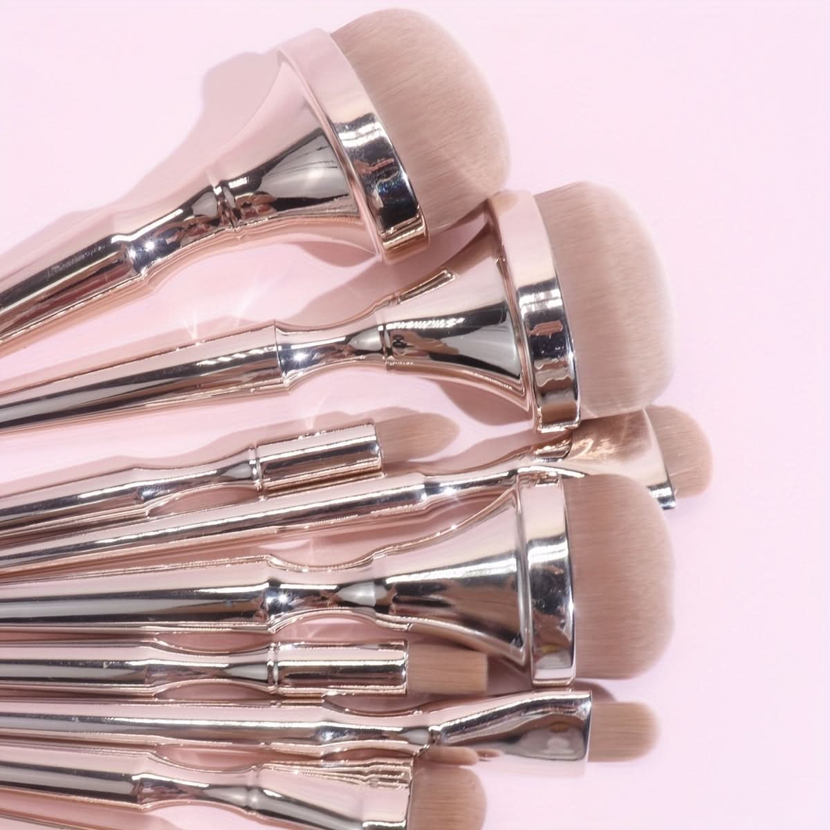 Professional Makeup Brush Set with Sponge - Complete Foundation Kit