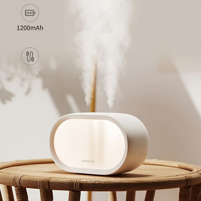 Portable USB Rechargeable Double Spray Humidifier