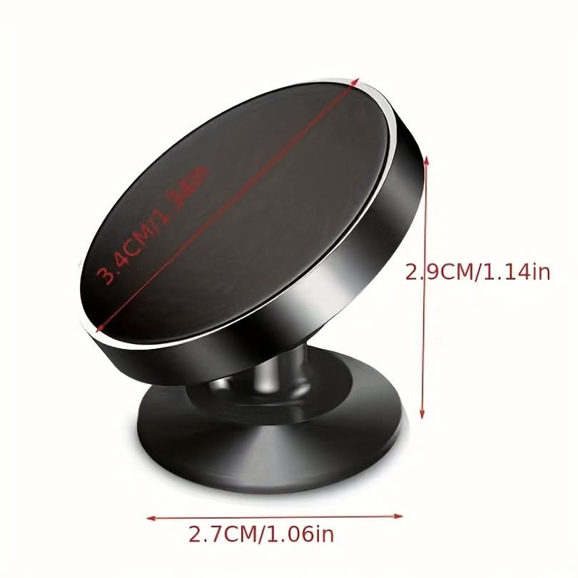 360° Magnetic Car Phone Mount, Strong Hold