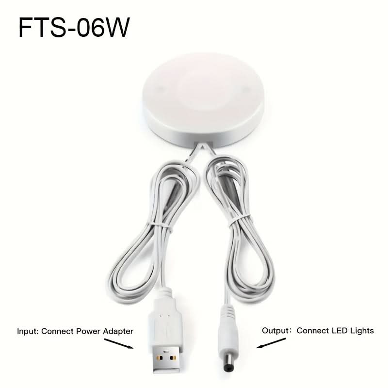 USB-Powered Smart Touch Sensor Switch for Wood