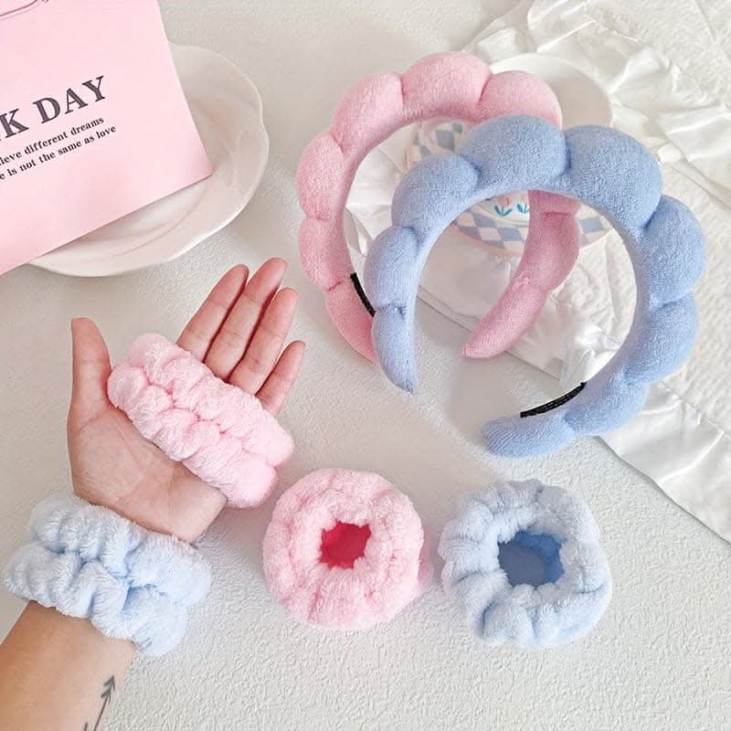 3 pcs. Soft Twist Hair Bands – Ultra-Soft Spa Quality