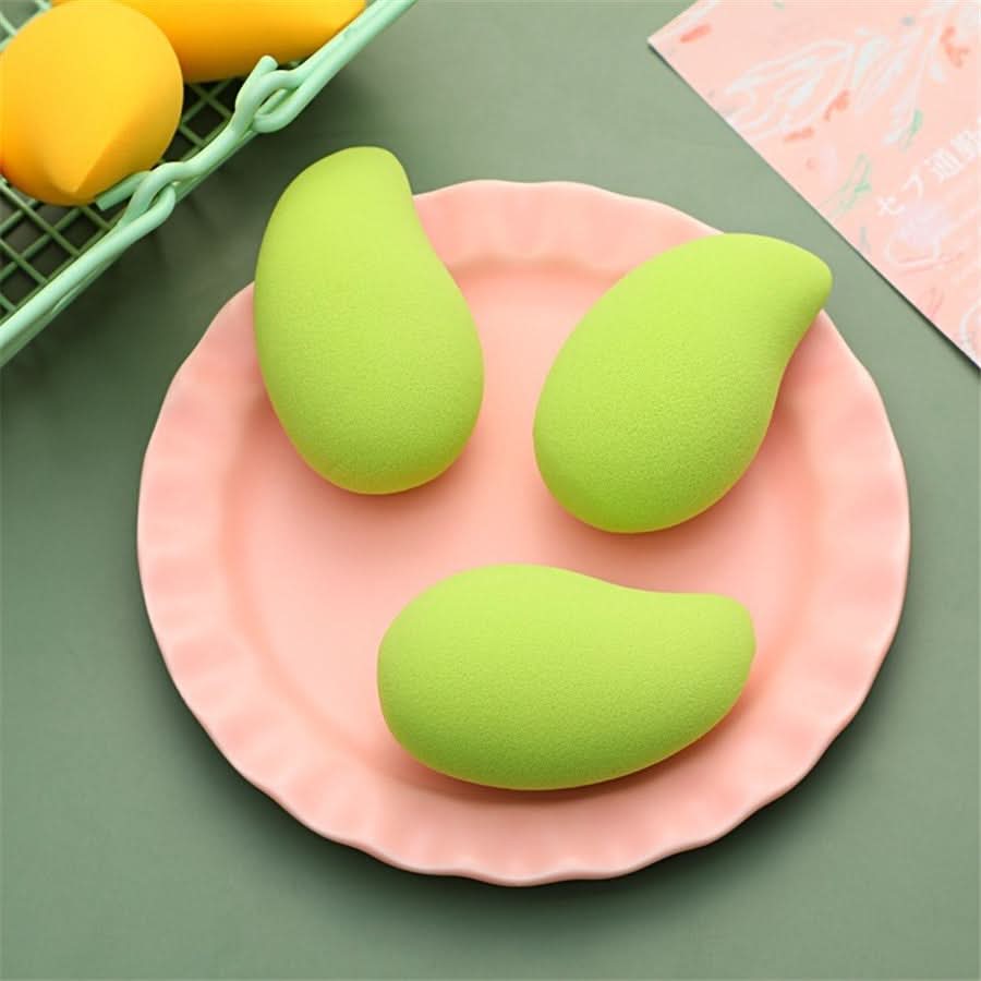 Mango-Shaped Makeup Sponge