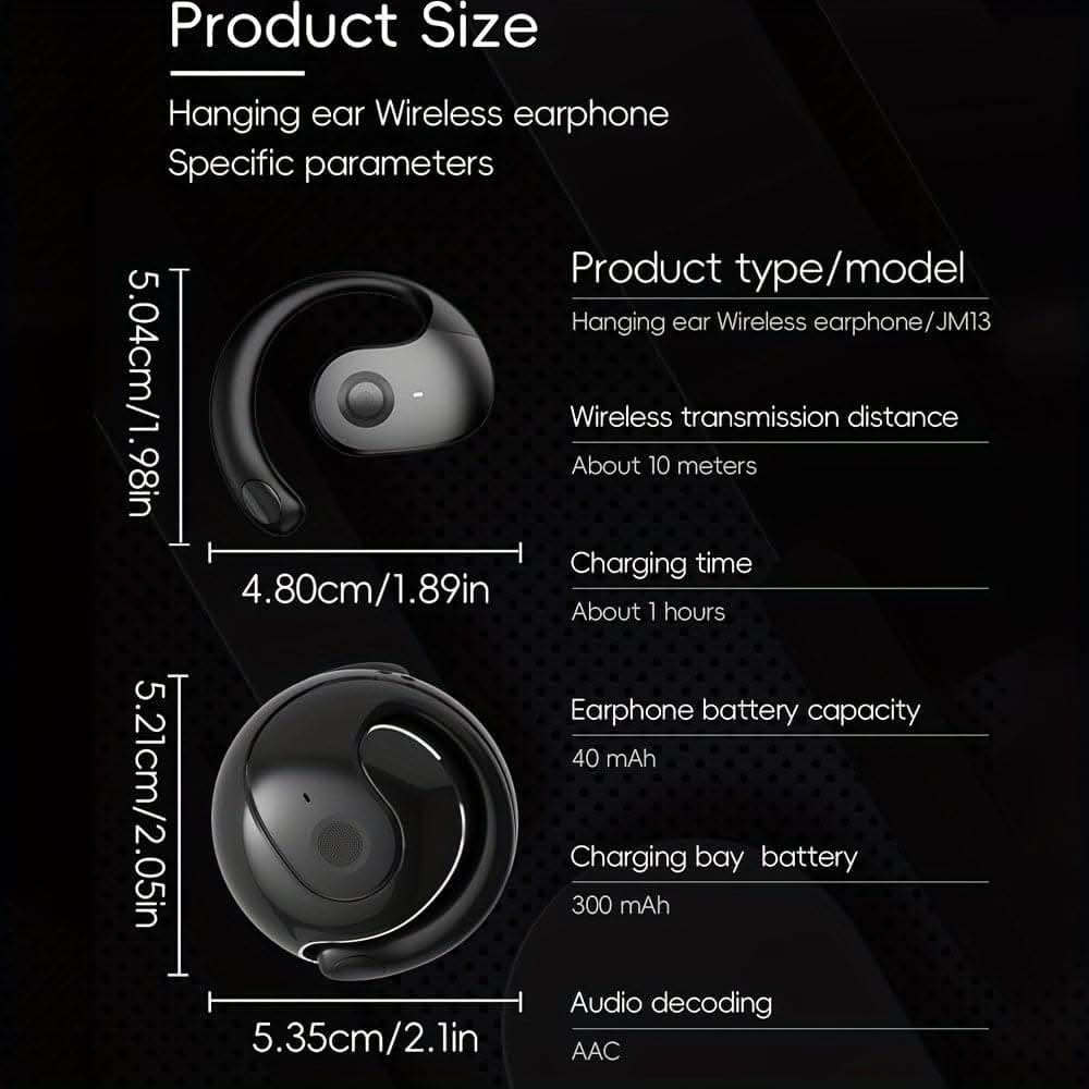 Wireless 5.3 Earbuds with Bass Sound