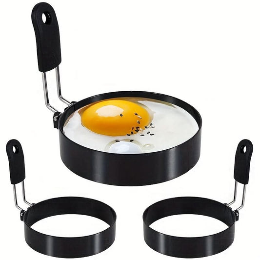 Stainless Steel Egg & Pancake Rings - 2 Pack