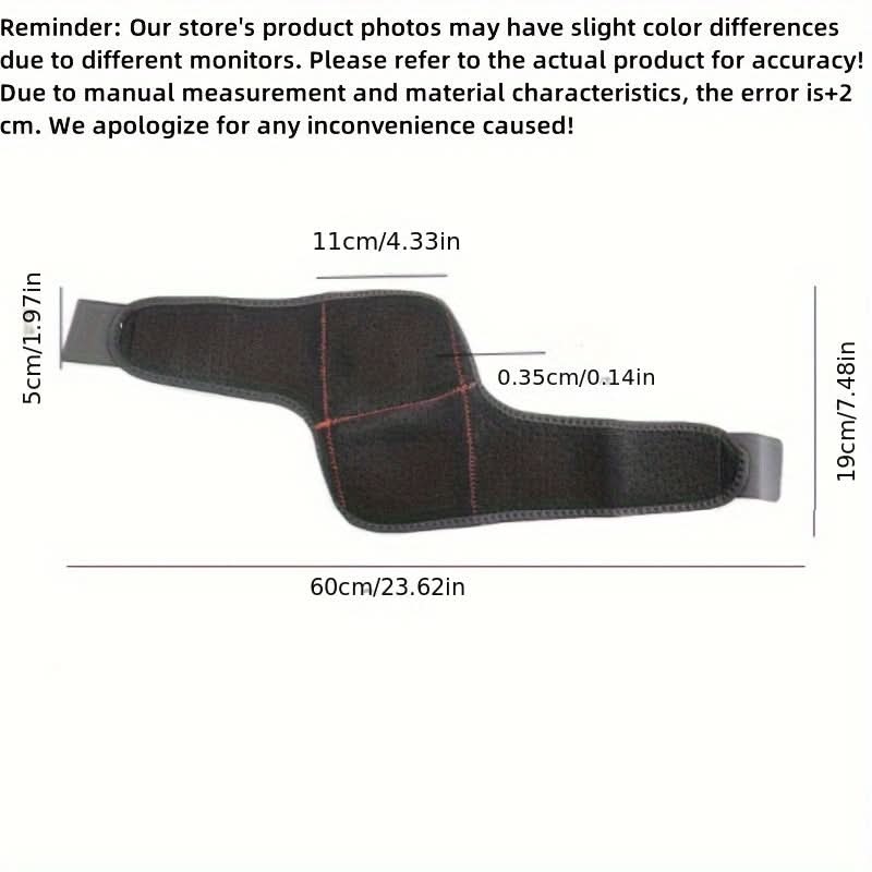 Adjustable Compression Elbow Sleeve – Durable Rubber Support
