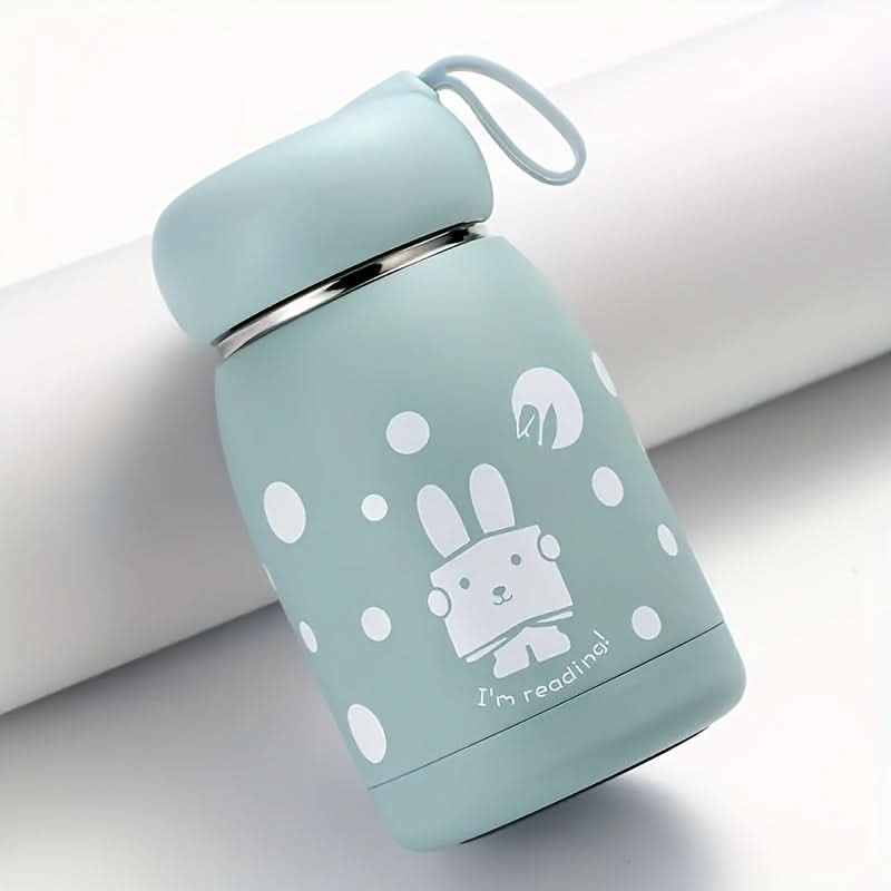 Cute Insulated Stainless Steel Water Bottle – Rabbit Belly Design